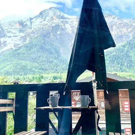 Vue Montblanc 5mn Piste1
