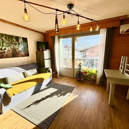 Appartement Vue Montblanc 5mn Piste1